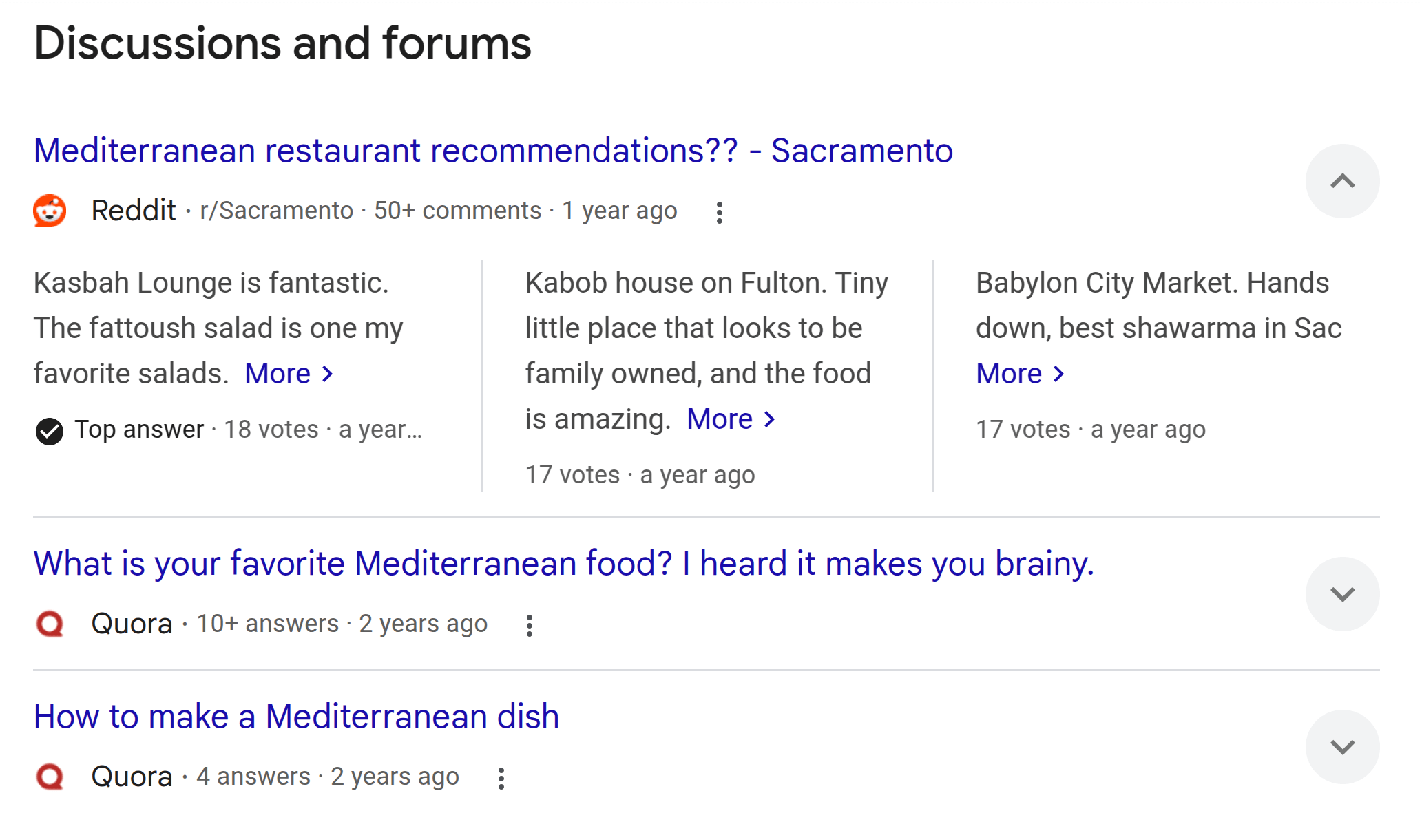 Discussions and Forums