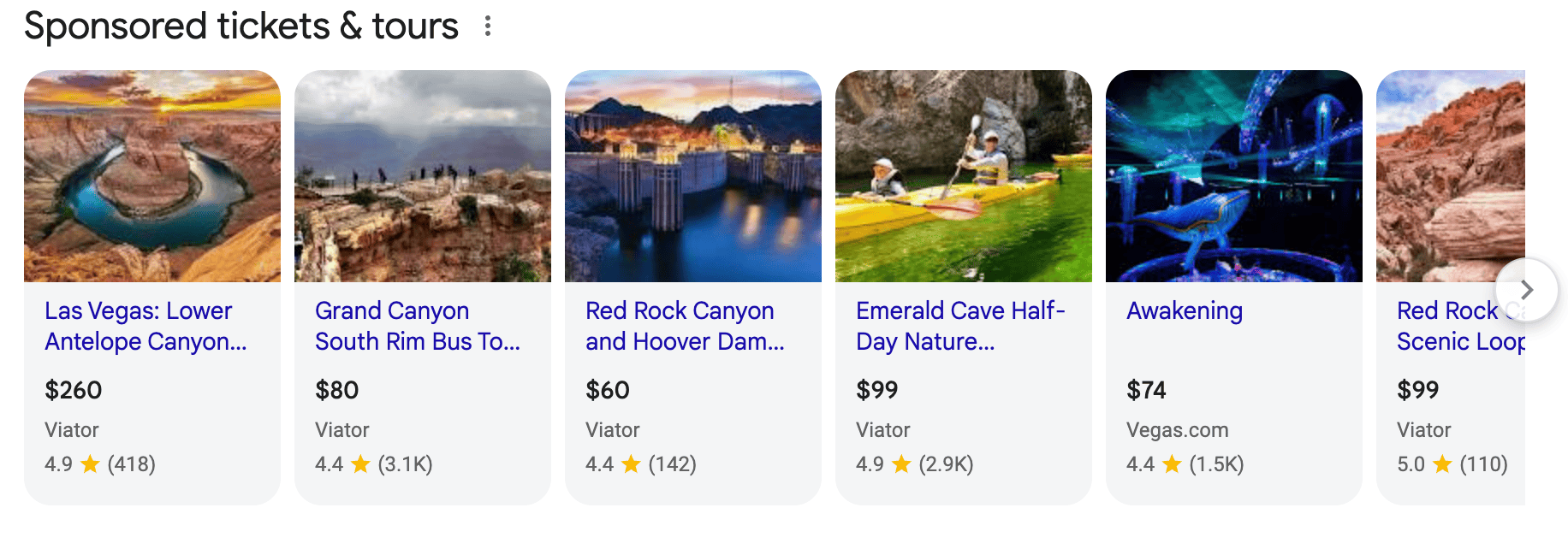 Sponsored Tickets & Tours