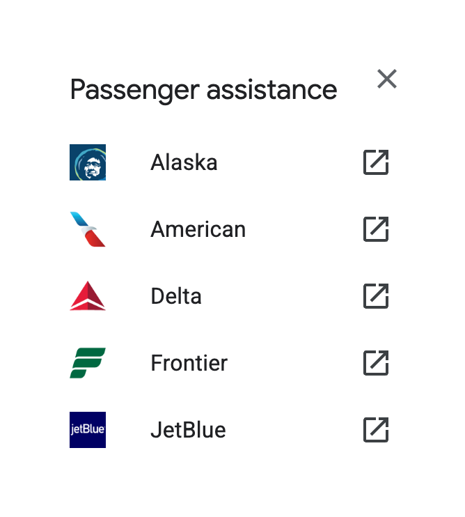 Passenger Assistance