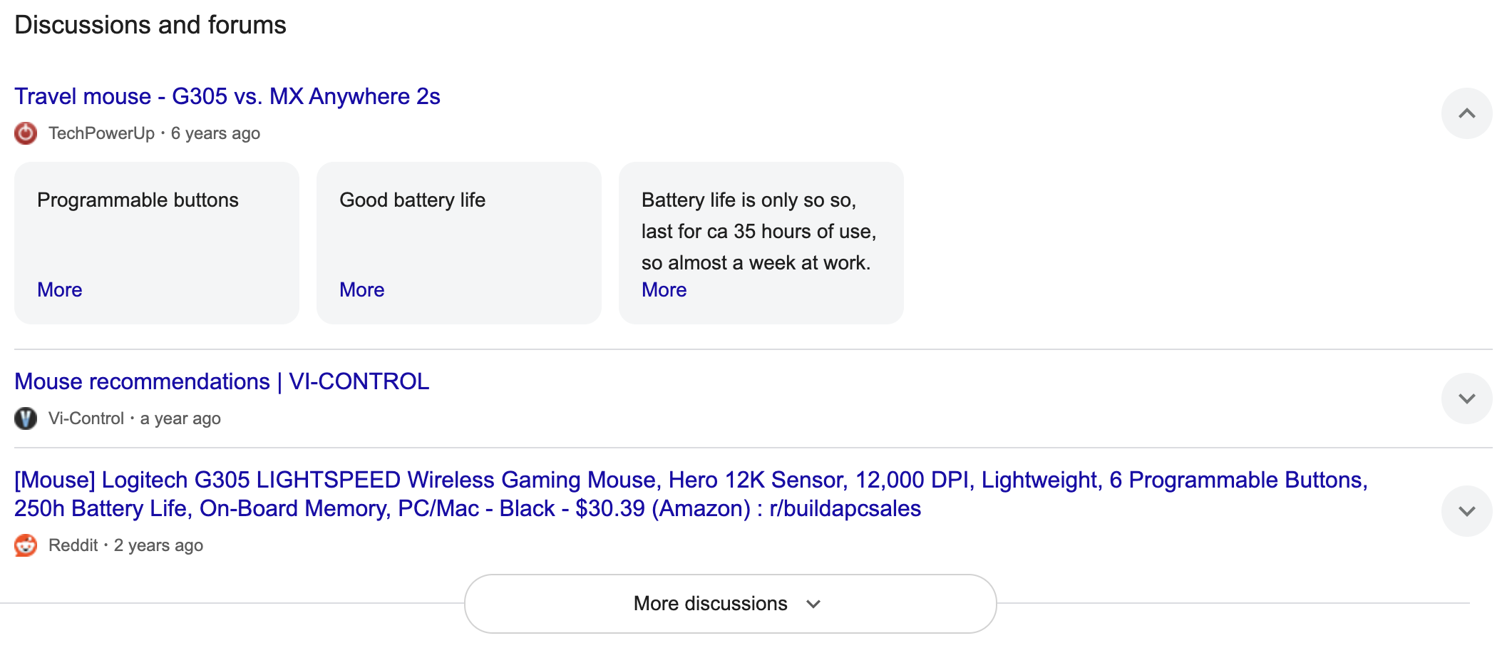Discussions and Forums