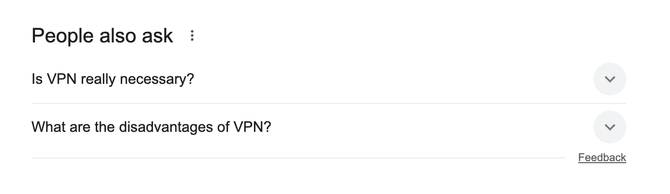 Related Questions Response