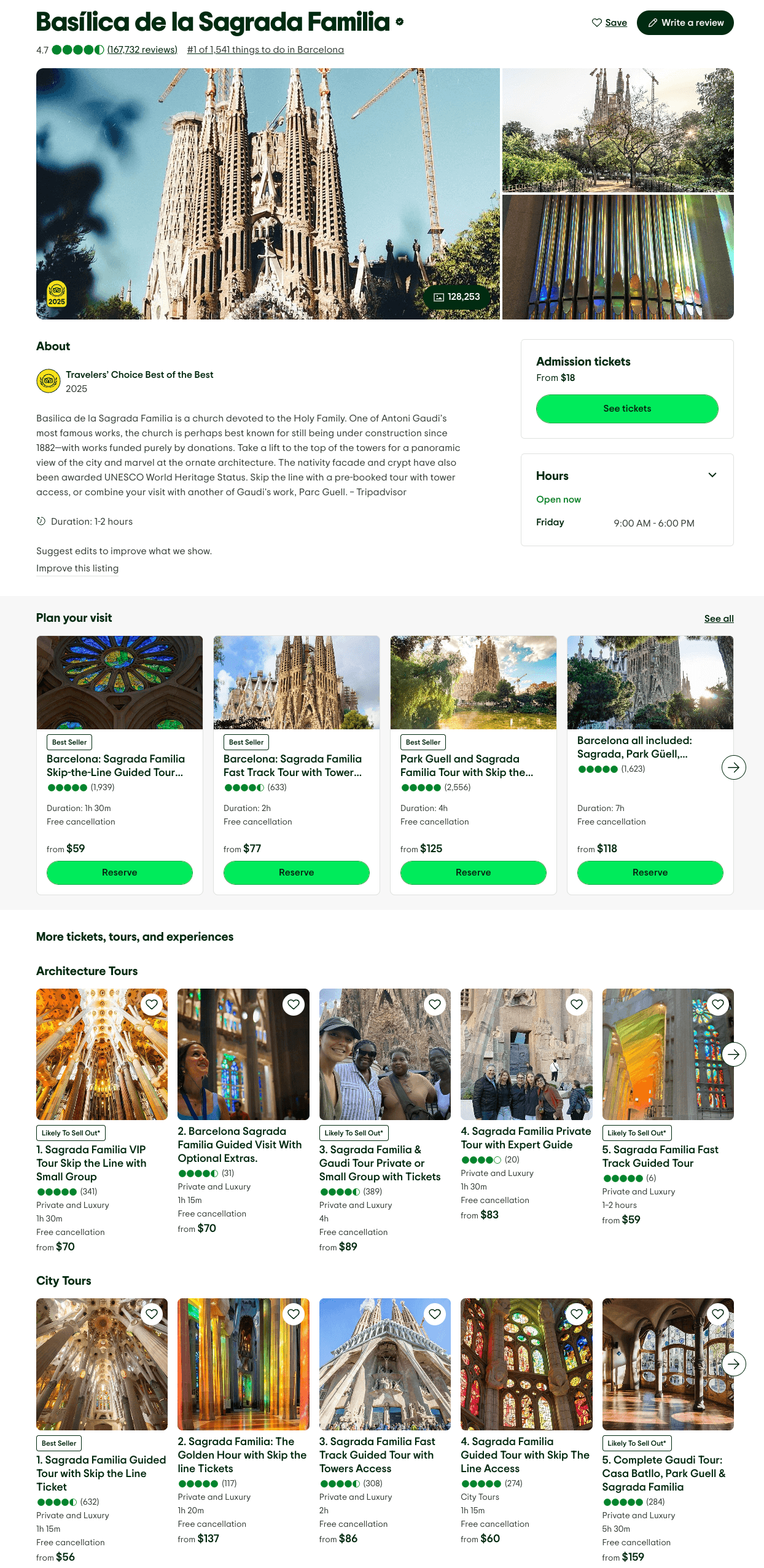Attractions