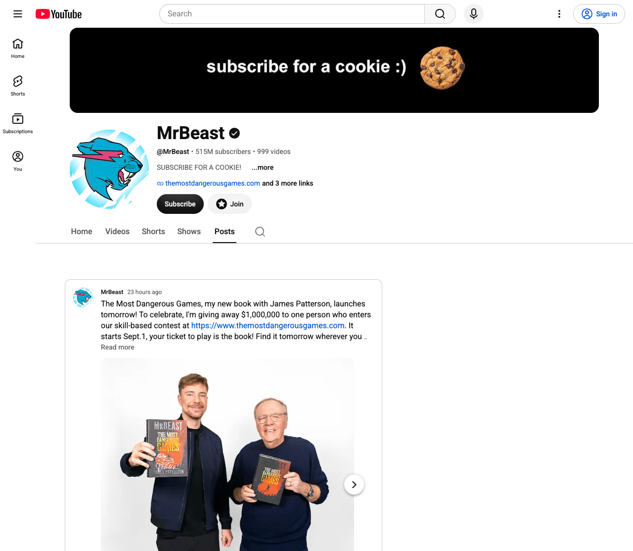 Channel Posts