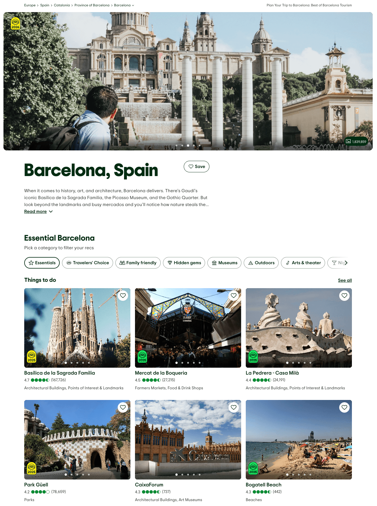 Tripadvisor Place API