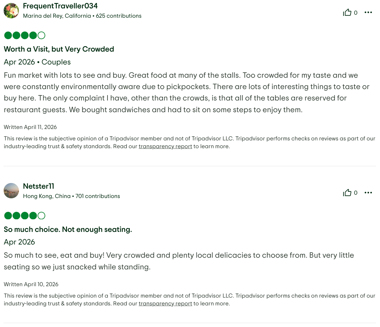 Tripadvisor Reviews API